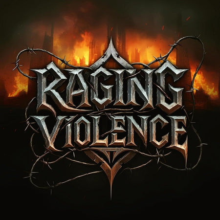 Raging Violence (EP) - Front Cover