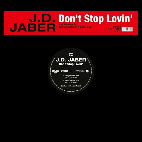 Don't stop lovin' - Front Cover