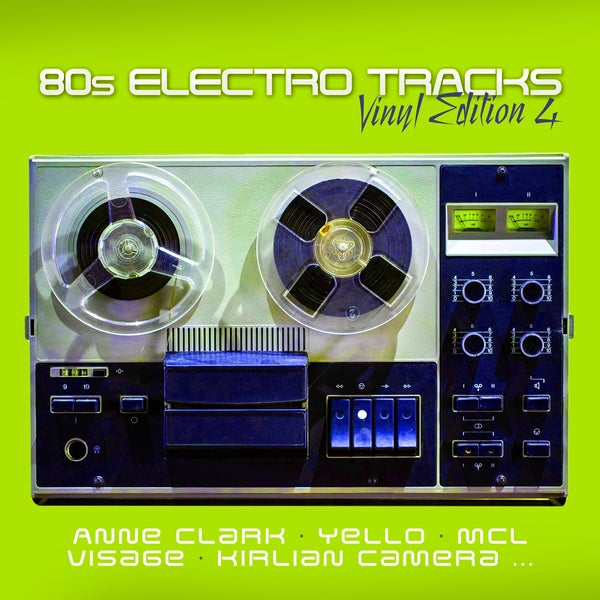 80S ELECTRO TRACKS/VINYL EDITION VOLUME 4 - Front Cover