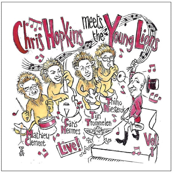 Chris Hopkins Meets The Young Lions; Live! Vol. 1 - Front Cover