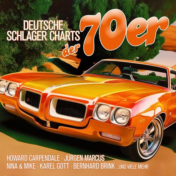 Deutsche Schlager Charts Der 70er - Front Cover