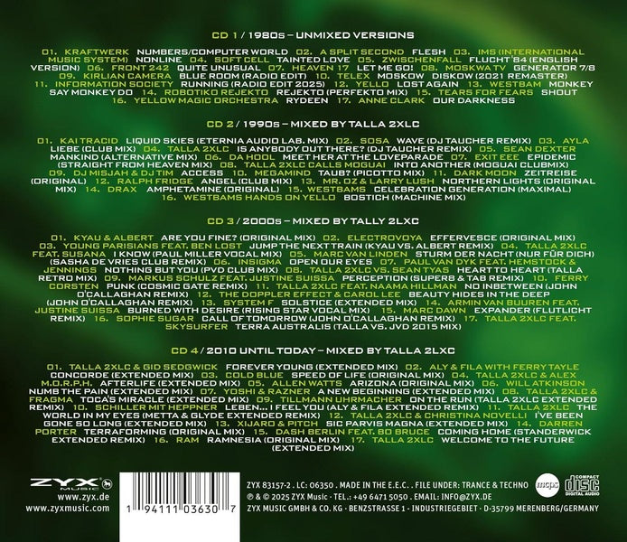 40 Years Techno Club - Front Cover