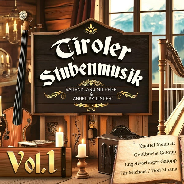 Tiroler Stubenmusic - Musique de salon tyrolienne - Front Cover