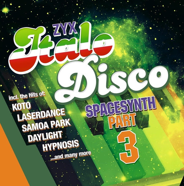 ZYX ITALO DISCO/SPACESYNTH PART 3 - Front Cover