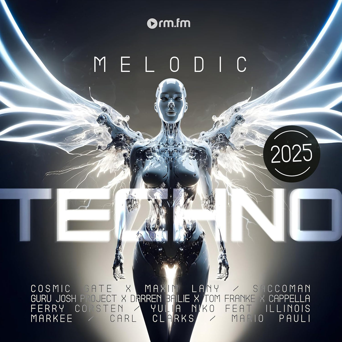 MELODIC TECHNO 2025 - Front Cover