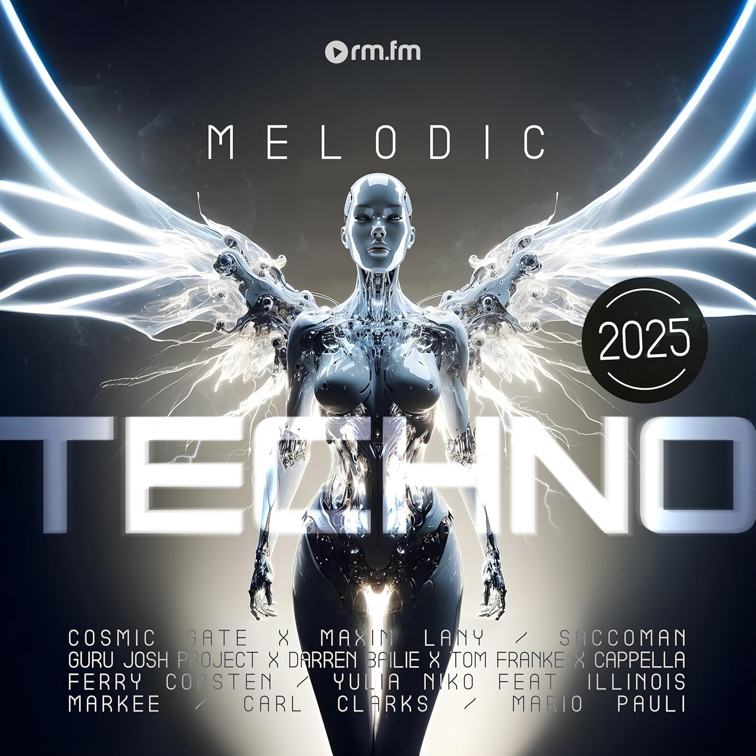 MELODIC TECHNO 2025 - Front Cover