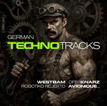 German Techno Tracks - Front Cover