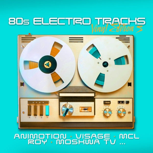 80S ELECTRO TRACKS VINYL EDITION 5 - Front Cover