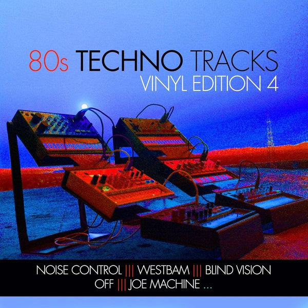 80S TECHNO TRACKS VINYL EDITION 4 - Front Cover
