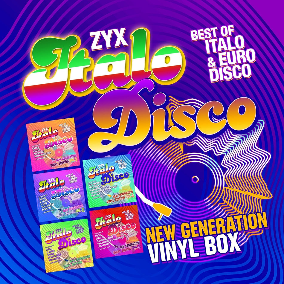 ITALO DISCO NEW GENERATON VINYL BOX - Front Cover