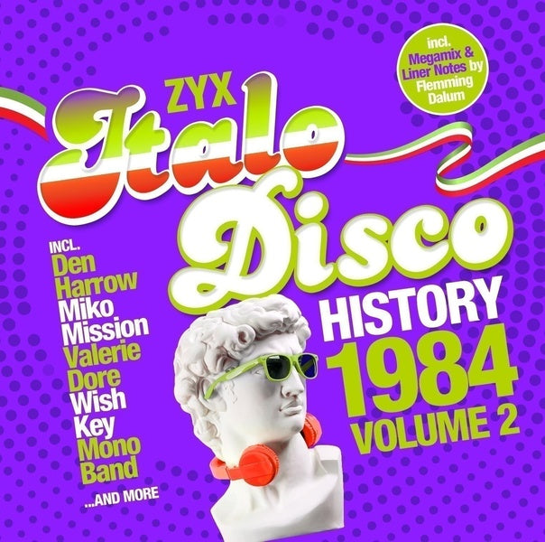 ZYX : Italo Disco History 1984, Volume 2 - Front Cover