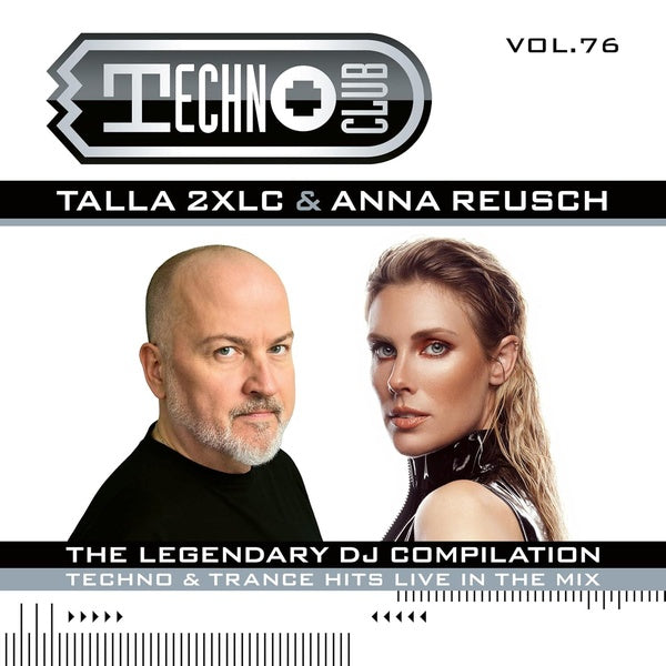 Techno Club Volume 76 The Legendary DJ Compilation - Front Cover