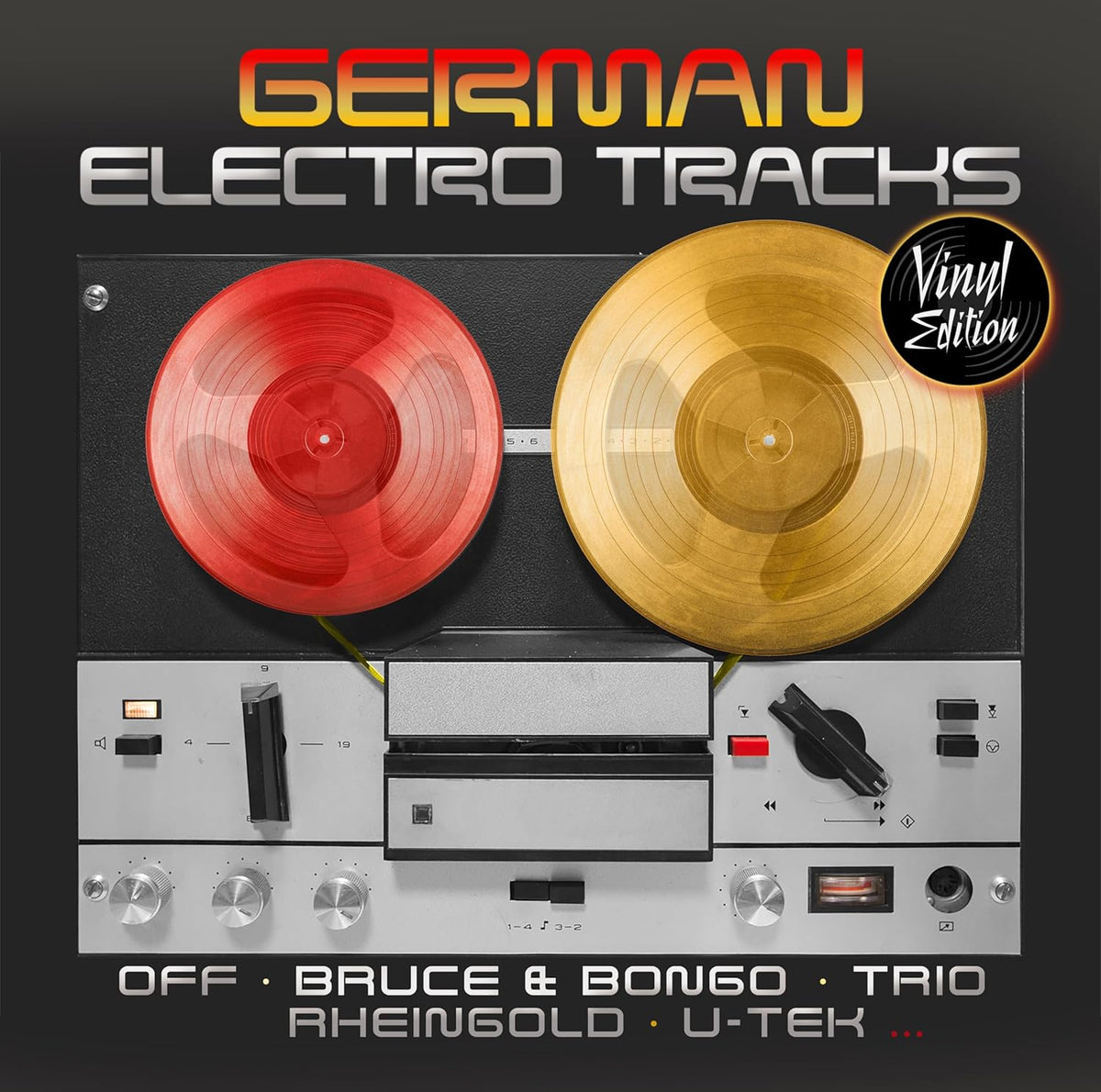 GERMAN ELECTRO TRACKS VINYL EDITION - Front Cover