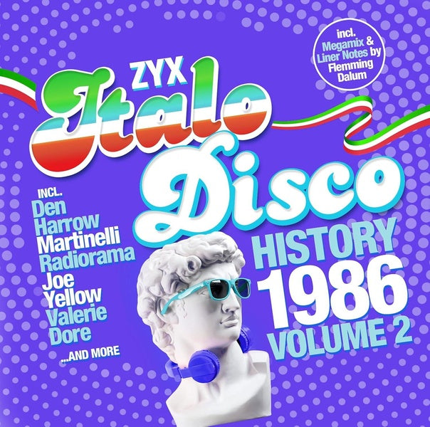 Zyx Italo Disco History 1986, Volume 2 Coffret - Front Cover