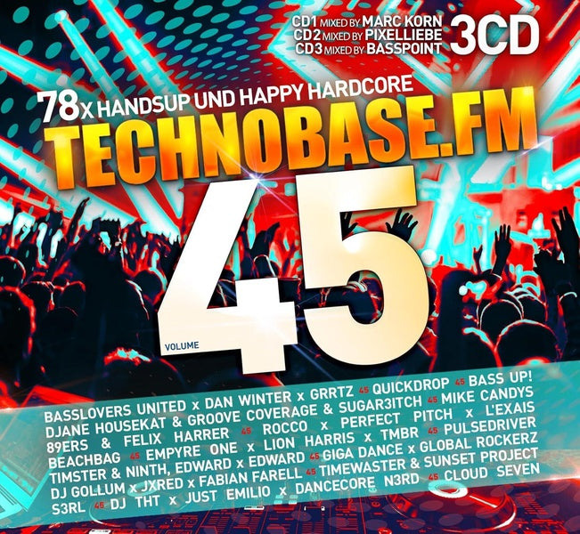 TechnoBase FM Vol. 45 - Front Cover