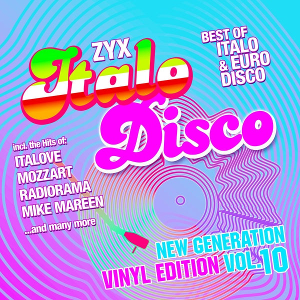 ZYX Italo Disco New Generation, Vol. 10 - Front Cover