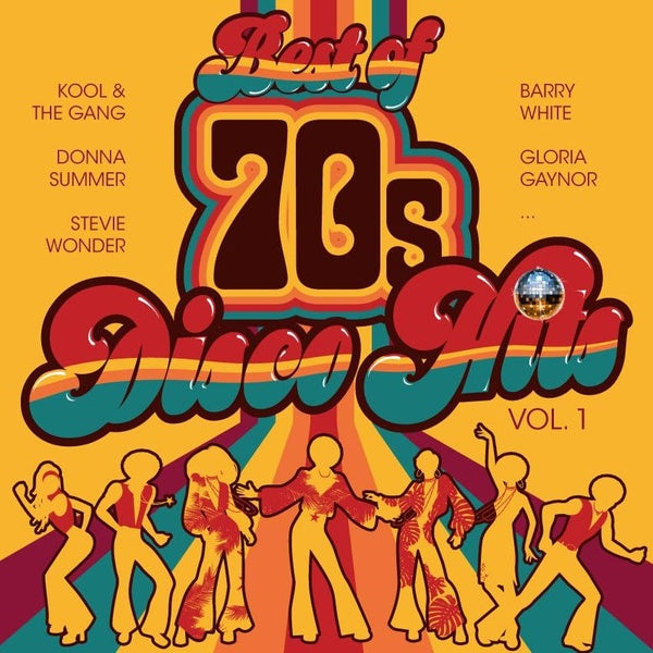 70s Disco Hits Best Of, Volume 1 - Front Cover
