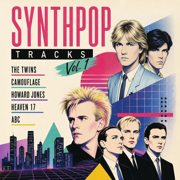 Synthpop Tracks Volume 1 - Front Cover