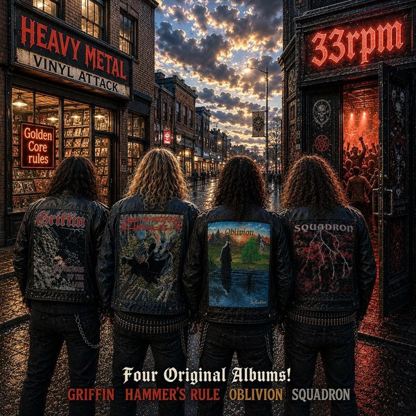 Heavy Metal Vinyl Attack - Front Cover