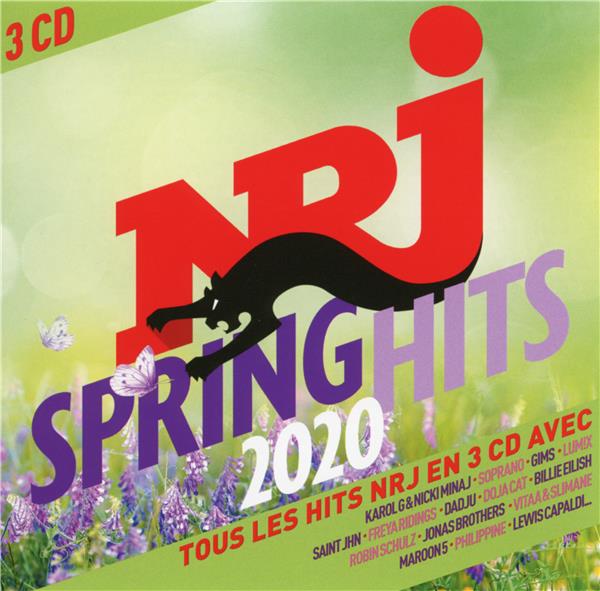 NRJ spring hits 2020 - Front Cover