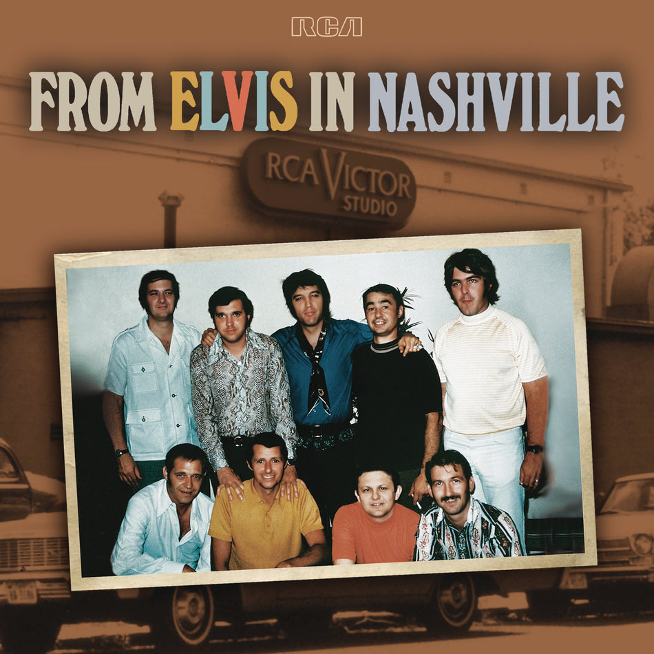 From Elvis In Nashville - Front Cover