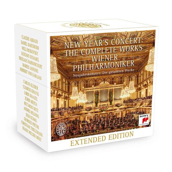 New Year's concert: The complete works - Neujahrskonzert: Die gesamten Werke - Extended Edition - Front Cover