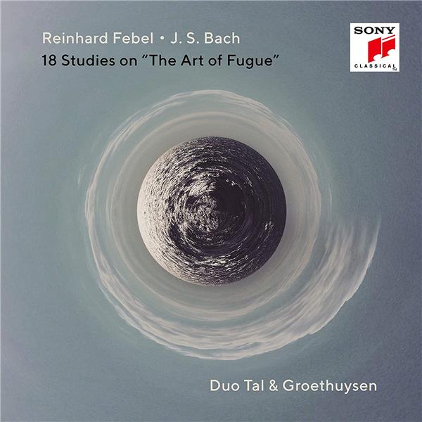 J.S. Bach & Reinhard Febel : 18 studies on 'The art of fugue' - Front Cover