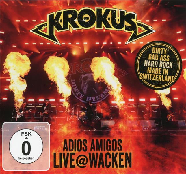Adios amigos live @ Wacken - Front Cover