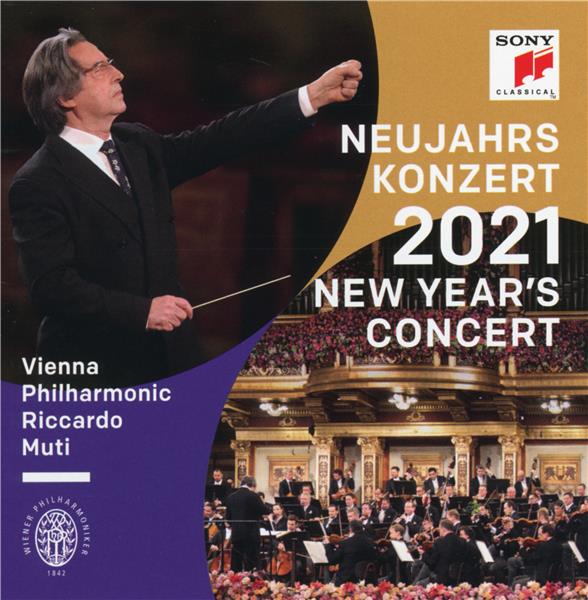 Neujahrskonzert 2021 - New Year's Concert 2021 (Concert du nouvel an 2021) - Front Cover