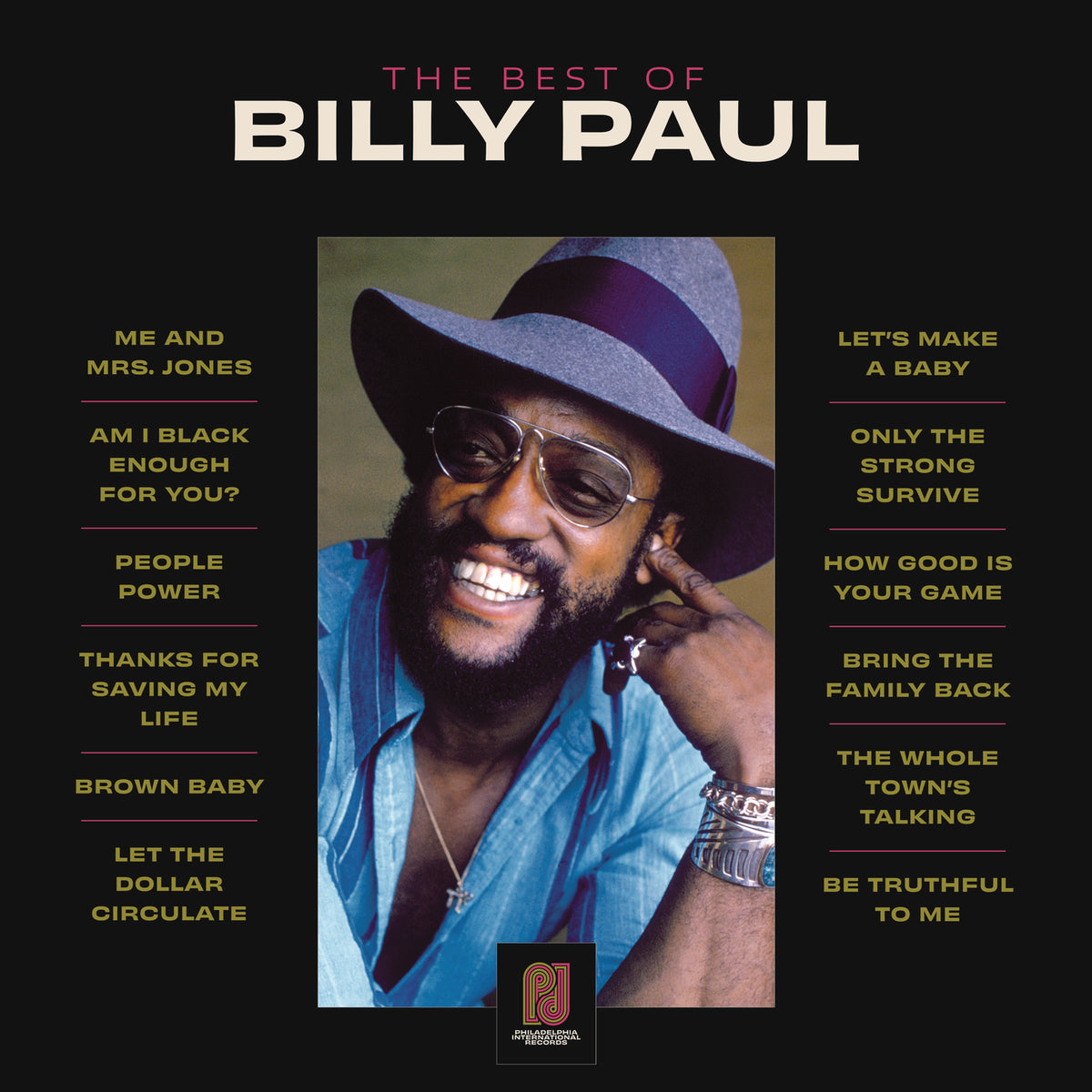The Best Of Billy Paul - Front Cover