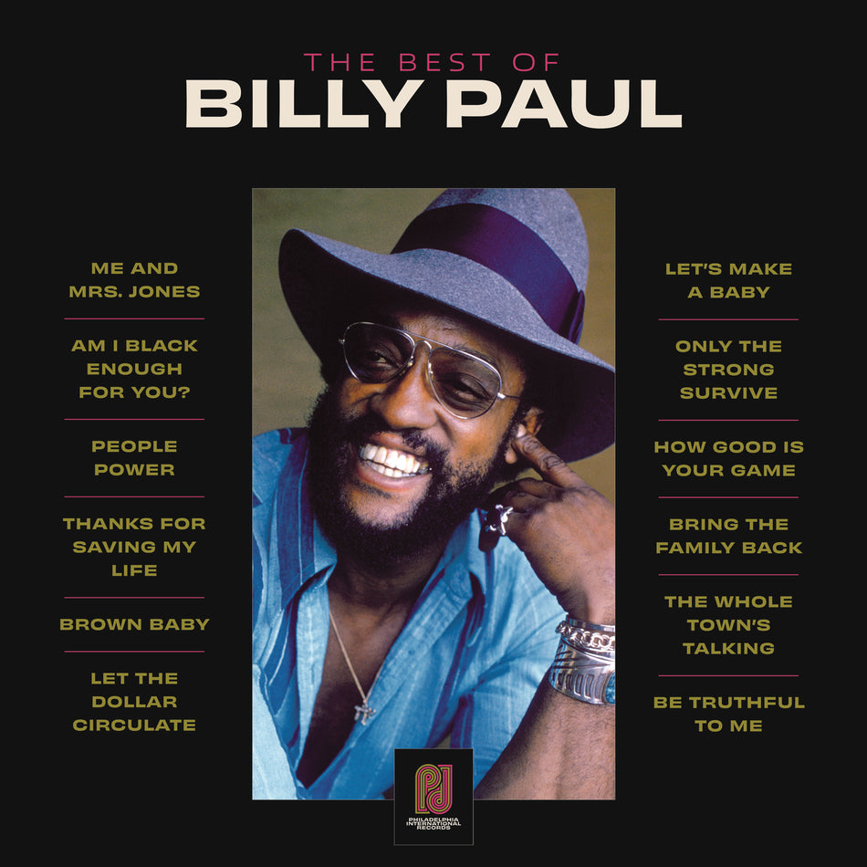 The Best Of Billy Paul - Front Cover
