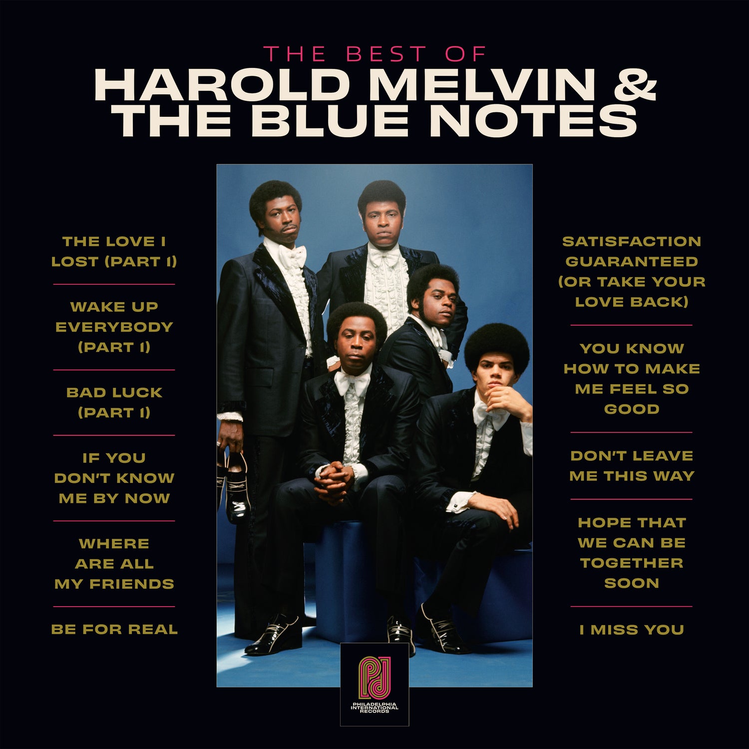 The Best Of Harold Melvin & The Blue Notes - Front Cover
