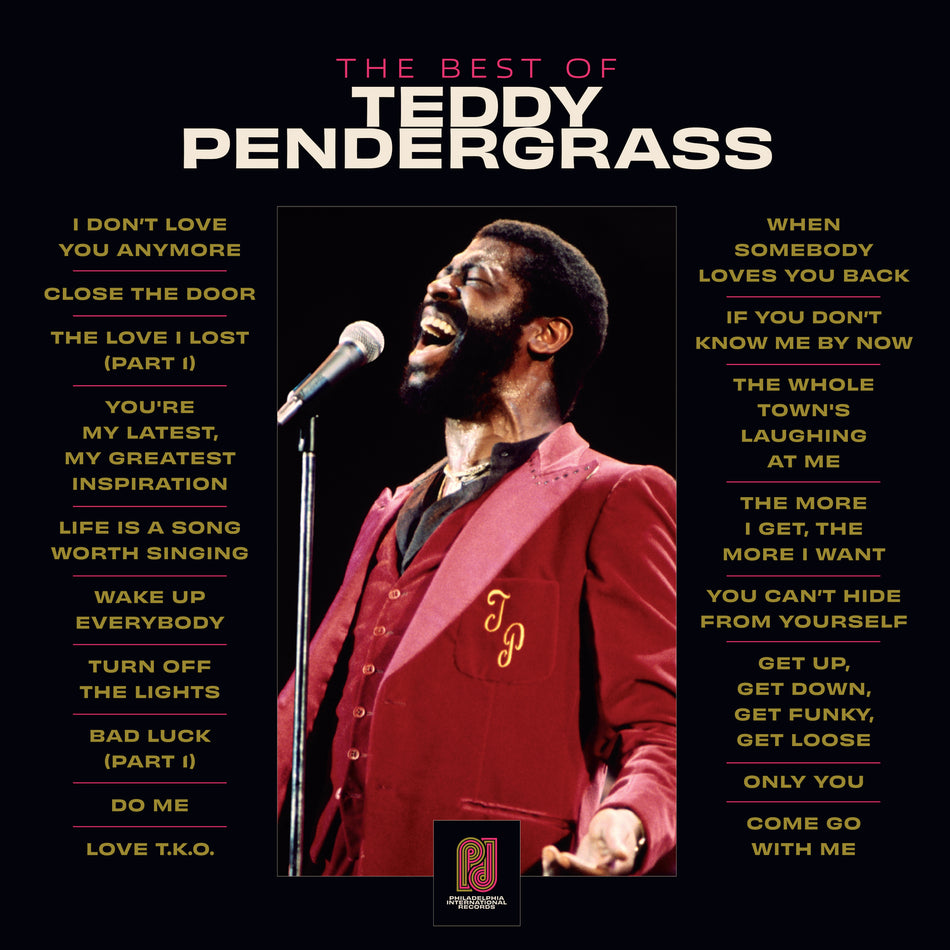 The Best Of Teddy Pendergrass - Front Cover