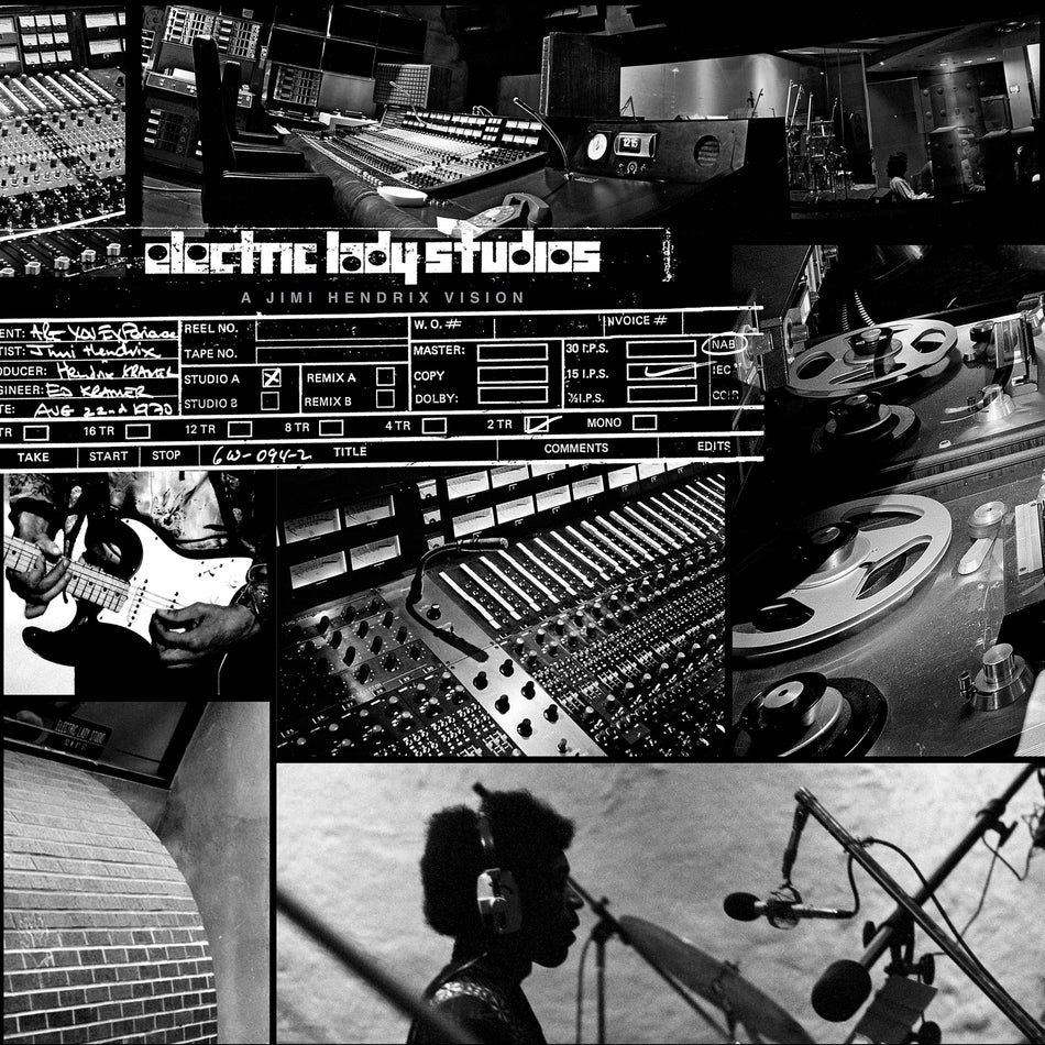 Electric Lady Studios: A Jimi Hendrix Vision - Front Cover