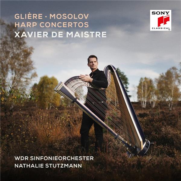 GliÃĻre, Mosolov: Harp Concertos - Front Cover