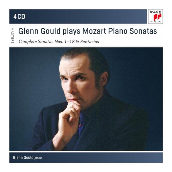 Glenn Gould Plays Mozart Piano Sonatas - Front Cover