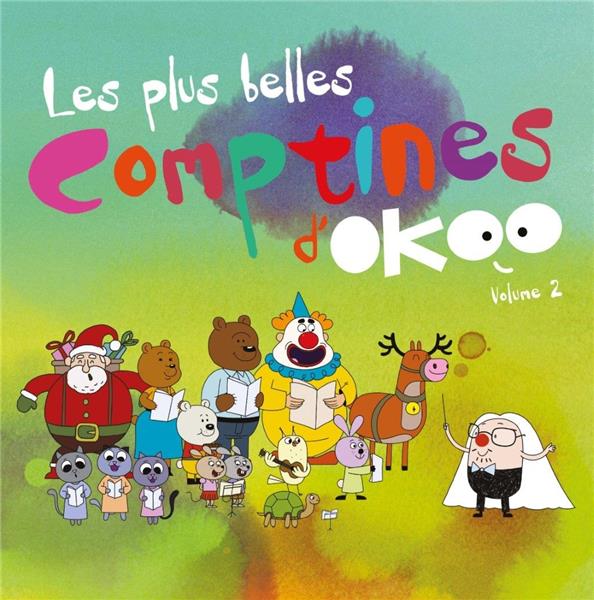 Les plus belles comptines d'Okoo (Vol. 2) - Edition Deluxe (CD Livre) - Front Cover