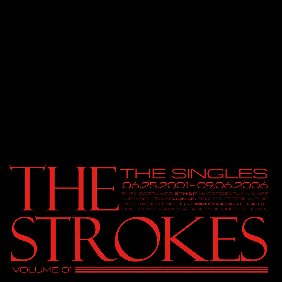 The Singles - Volume 01 - Front Cover