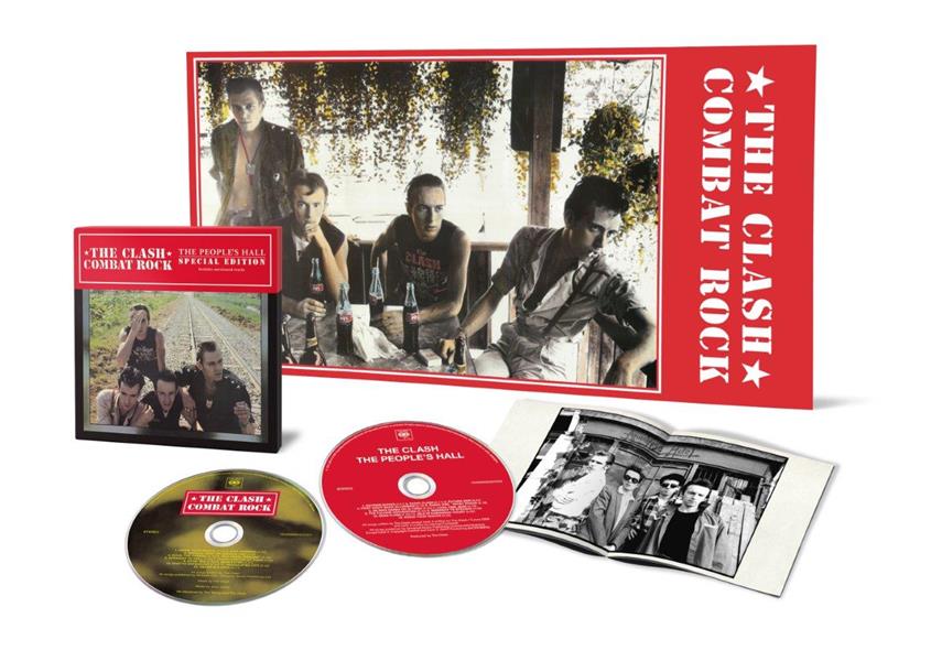 Combat Rock + The People's Hall - Front Cover