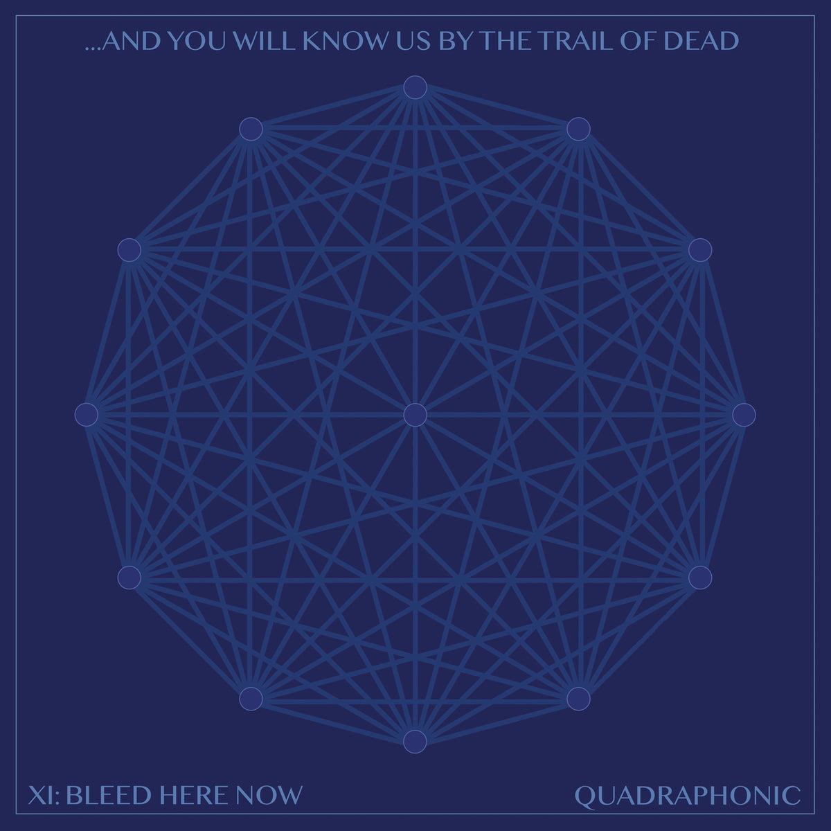 XI: BLEED HERE NOW - Front Cover
