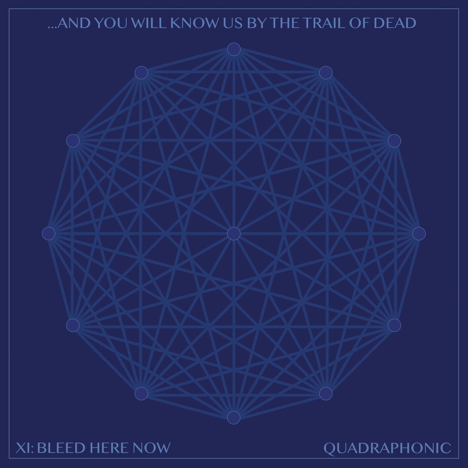 XI: BLEED HERE NOW - Front Cover