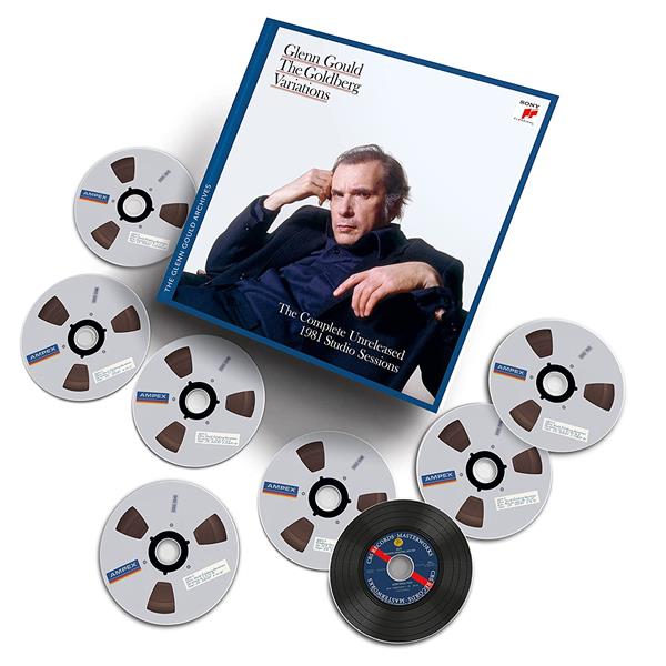 Glenn Gould - The Complete 1981 Goldberg Sessions - Front Cover