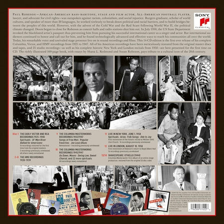 Paul Robeson - Voice of Freedom: His Complete Columbia, RCA, HMV & Victor - Front Cover