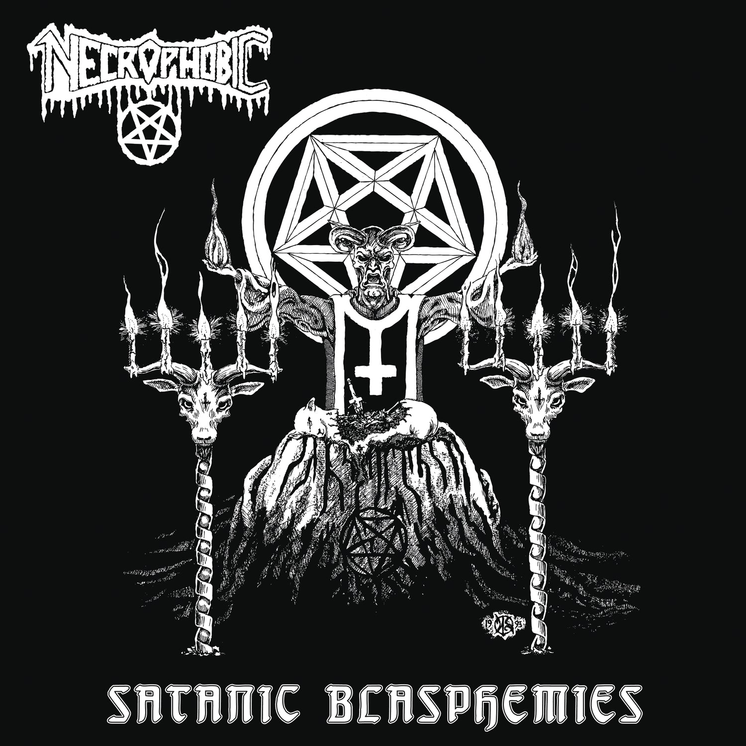 Satanic Blasphemies (Re-issue 2022) - Front Cover