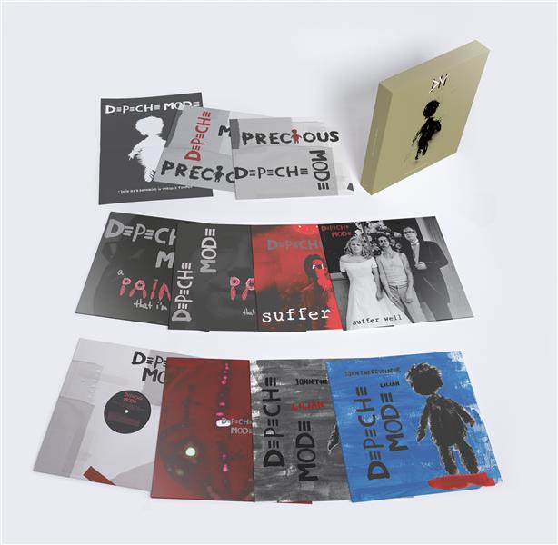 Playing The Angel - The 12" Singles - Front Cover