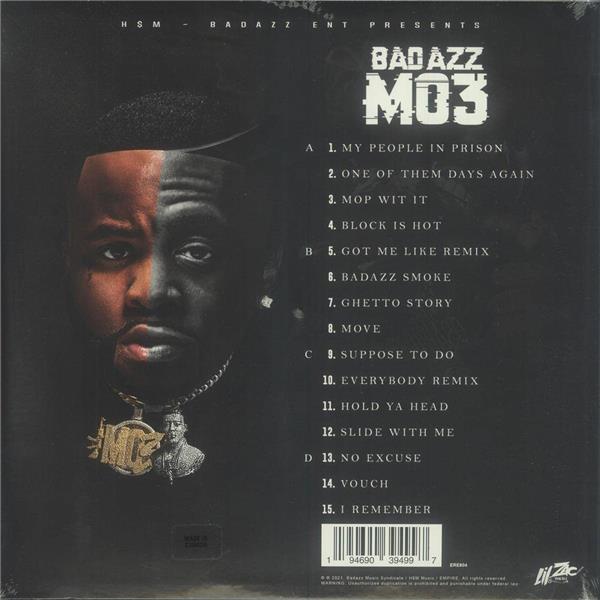 Badazz Mo3 - Front Cover