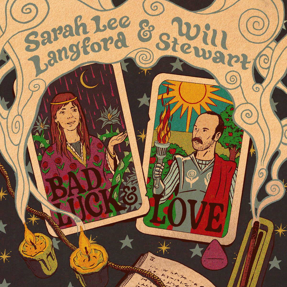 BAD LUCK AND LOVE/AVEC WILL STEWART - Front Cover