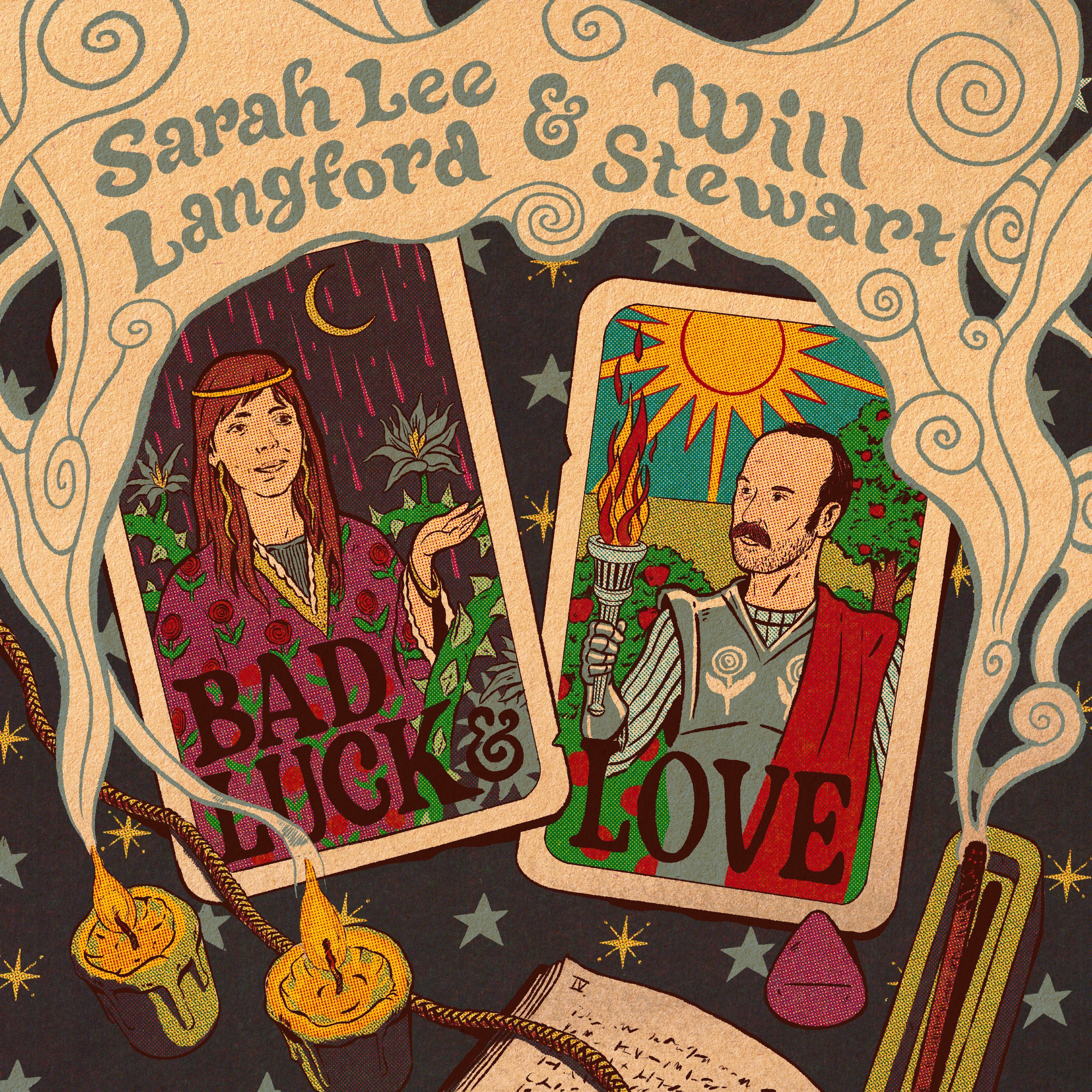 BAD LUCK AND LOVE/AVEC WILL STEWART - Front Cover