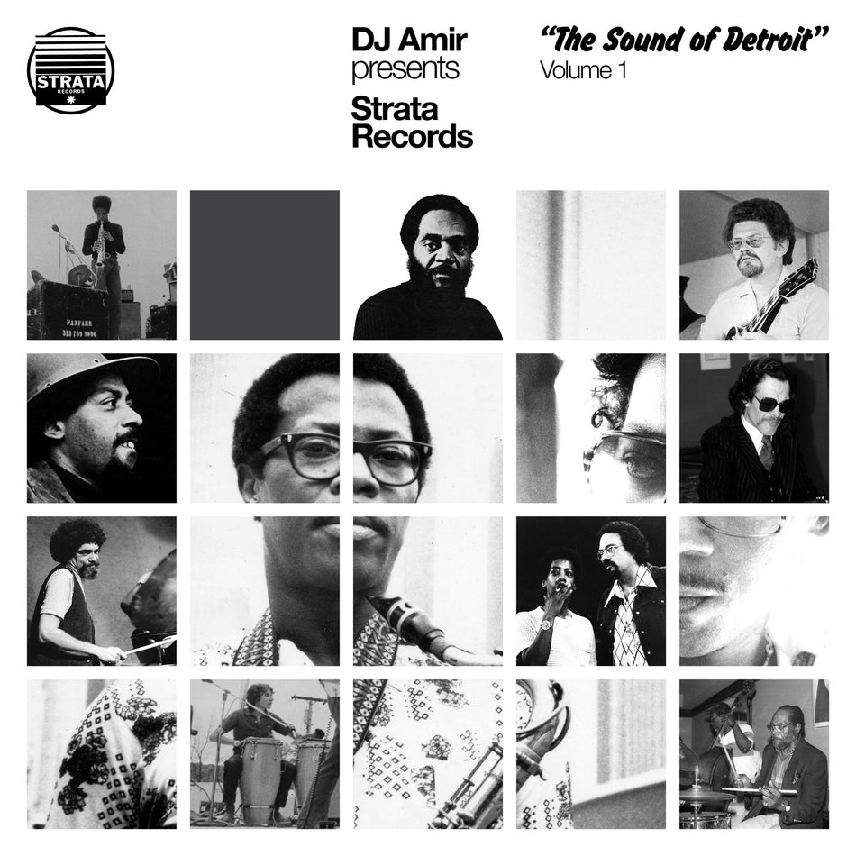 DJ Amir Presents: Strata Records - The Sound Of Detroit Volume 1 - Front Cover
