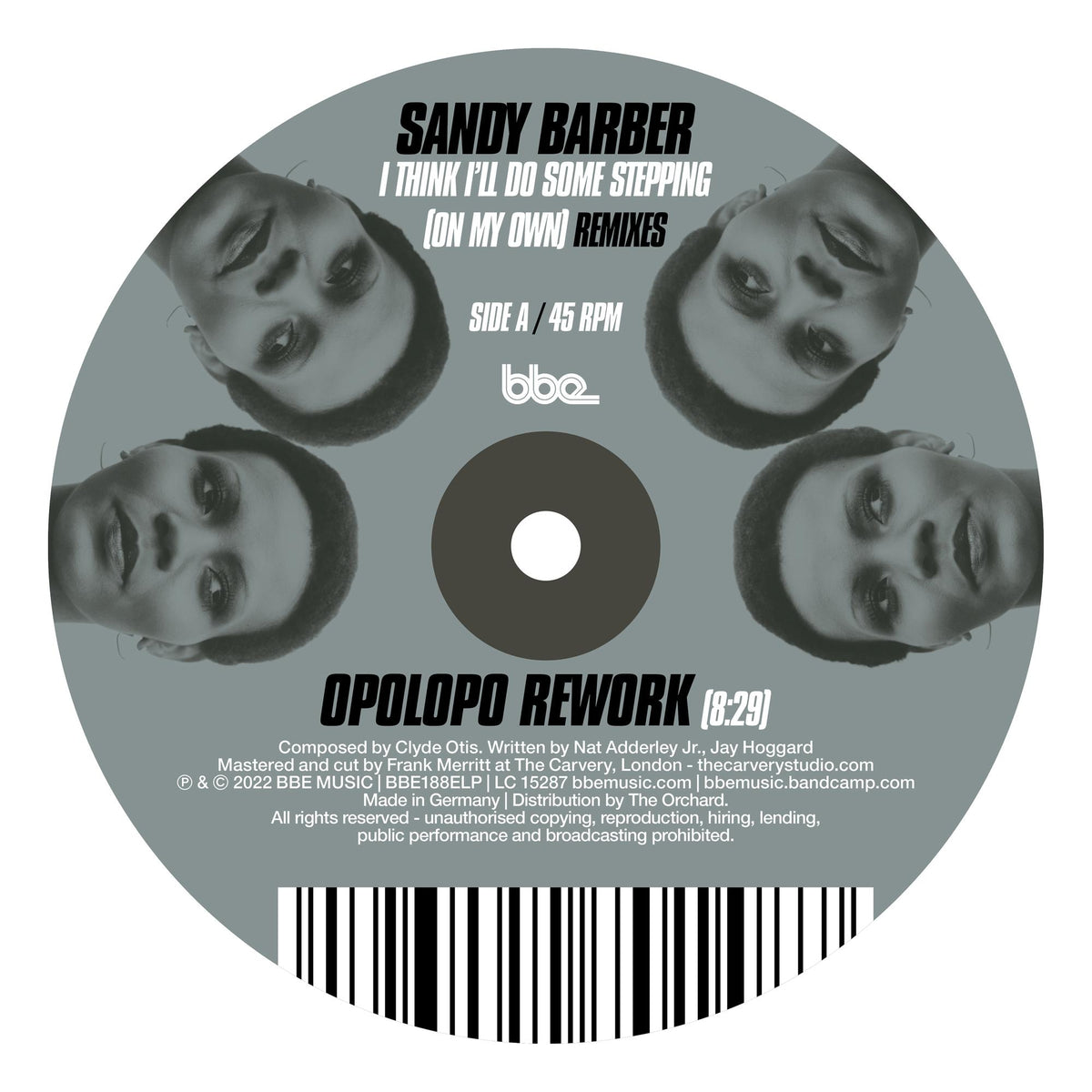 I Think I'll Do Some Stepping (On My Own) Remixes - Front Cover